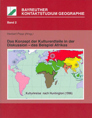 Cover "Band 2: Das Konzept der Kulturerdteile in der Diskussion - das Beispiel Afrikas"